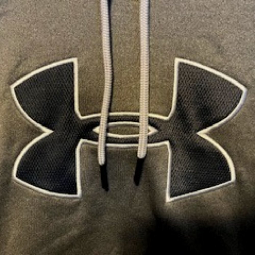 Men's Under Armour Sweatshirt, Size Xl Black & Gray